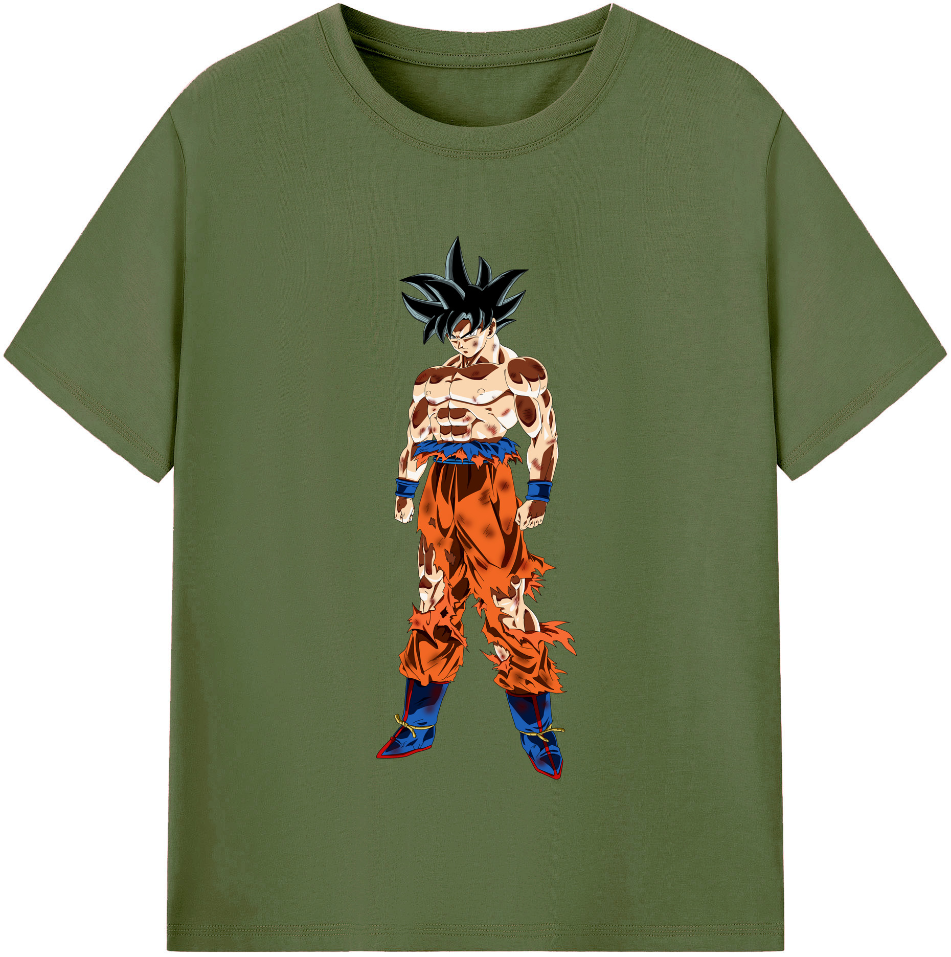 （画像用） ドラゴンボール 孫悟空（そん ごくう）Son Goku カカロット DRAGON BALL Kakarotto 綿100％半袖Tシャツ（フロントプリント）